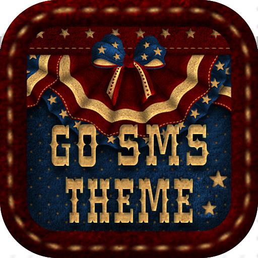 GO SMS PRO THEME 4TH OF JULY A 1.0 Icon