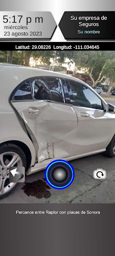 Android application Vigilante Foto Evidencia screenshort
