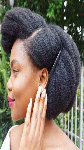 Android application Afro Hairstyle tutorial screenshort