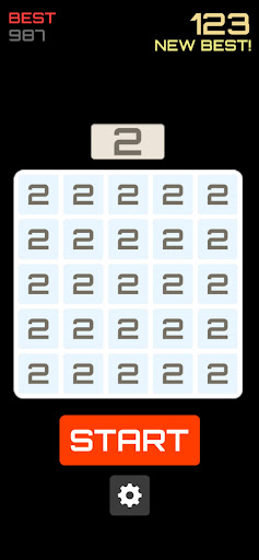 2048 Falling Numbers Screen 2