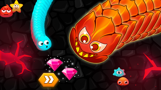 Worm Hunt MOD APK- Slither snake game (Unlimited Money) 1