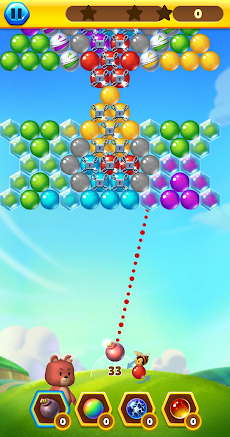 Bubble Bee Pop - バブルシューターゲームのおすすめ画像4