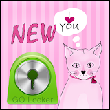 Pink Kitties - GO Locker Theme icon