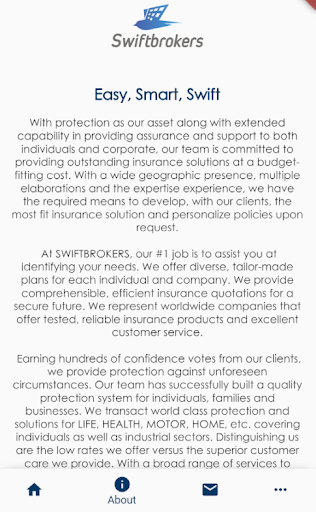 Swiftbrokers Screen 2