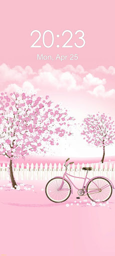 Android application Cute Girly Wallpaper 4K screenshort