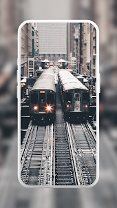 Subway Train Wallpaper