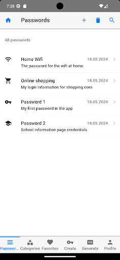 Passbox Password Manager Screen 3