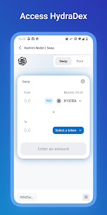 Hydra Chain Mobile Wallet v1.0.2 (Unlimited Money) Free For Android 2
