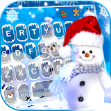 Blue Christmas Keyboard Theme icon