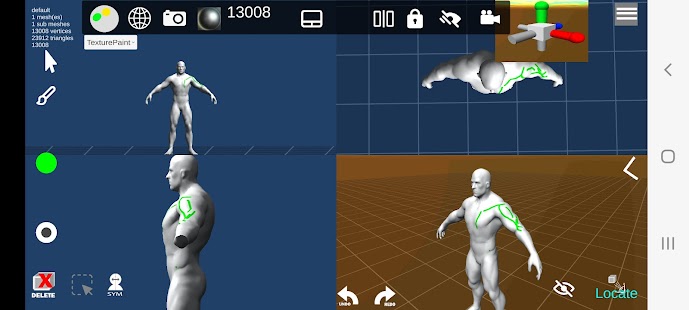 d3D Sculptor - 3D modeling Screenshot
