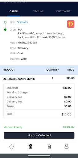 Dive Apps Merchant Screen 3