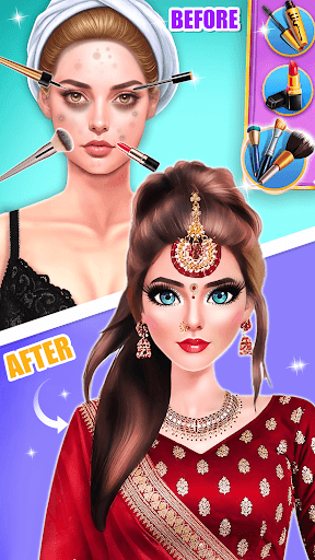 Android application Indian Wedding Bridal Makeup screenshort