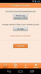 My Pregnancy Calculator For PC installation