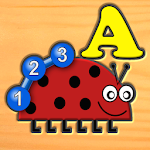 Cover Image of Download Kids Insect Letters Numbers  APK