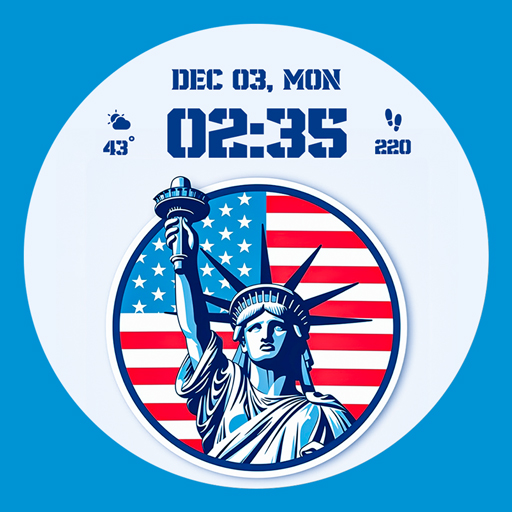 Statue of Liberty Watch Face Download on Windows