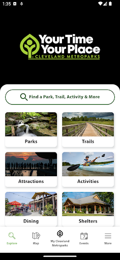 Cleveland Metroparks Screen 2