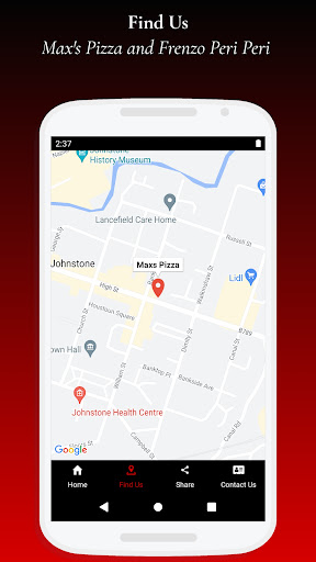 Maxs Pizza & Frenzo Peri Peri Screen 2