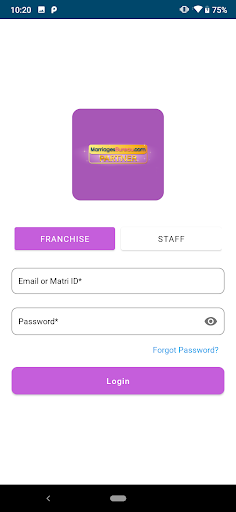 Marriages Bureau Partner Screen 2