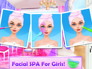 Captura 3 Makeup Salon Games for Girls android