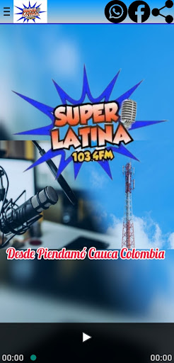 Super Latina 103.4 Fm Screen 2