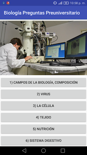 Vista previa de la aplicación