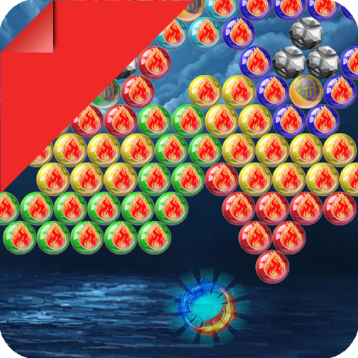Bubble Shooter Dragon pop logo