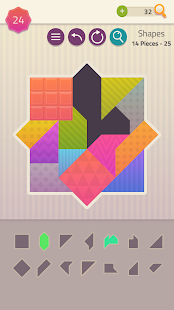 Polygrams - Tangram Puzzles Screenshot