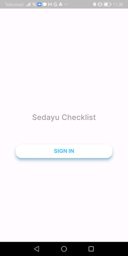 Sedayu Checklist Screen 2