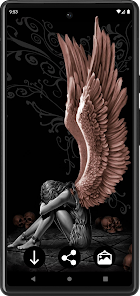 Captura de Pantalla 1 Ángeles Fondos de pantalla android