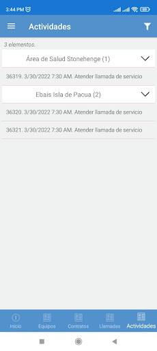 Android application Eleinmsa screenshort