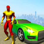 Cover Image of 下载 Spider Power Crazy Racing Car Stunts Vice Town  APK