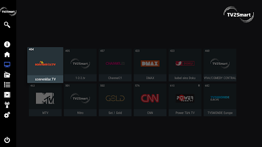 Android application TV2Smart screenshort