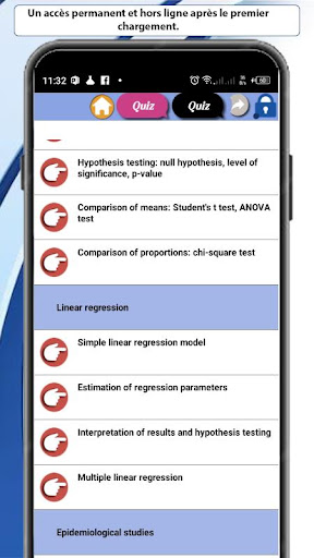 Biostatistics course Screen 3