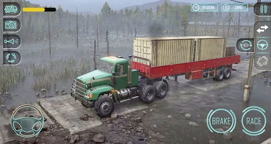 오프로드 트럭: Pak Truck 오프로드 주행