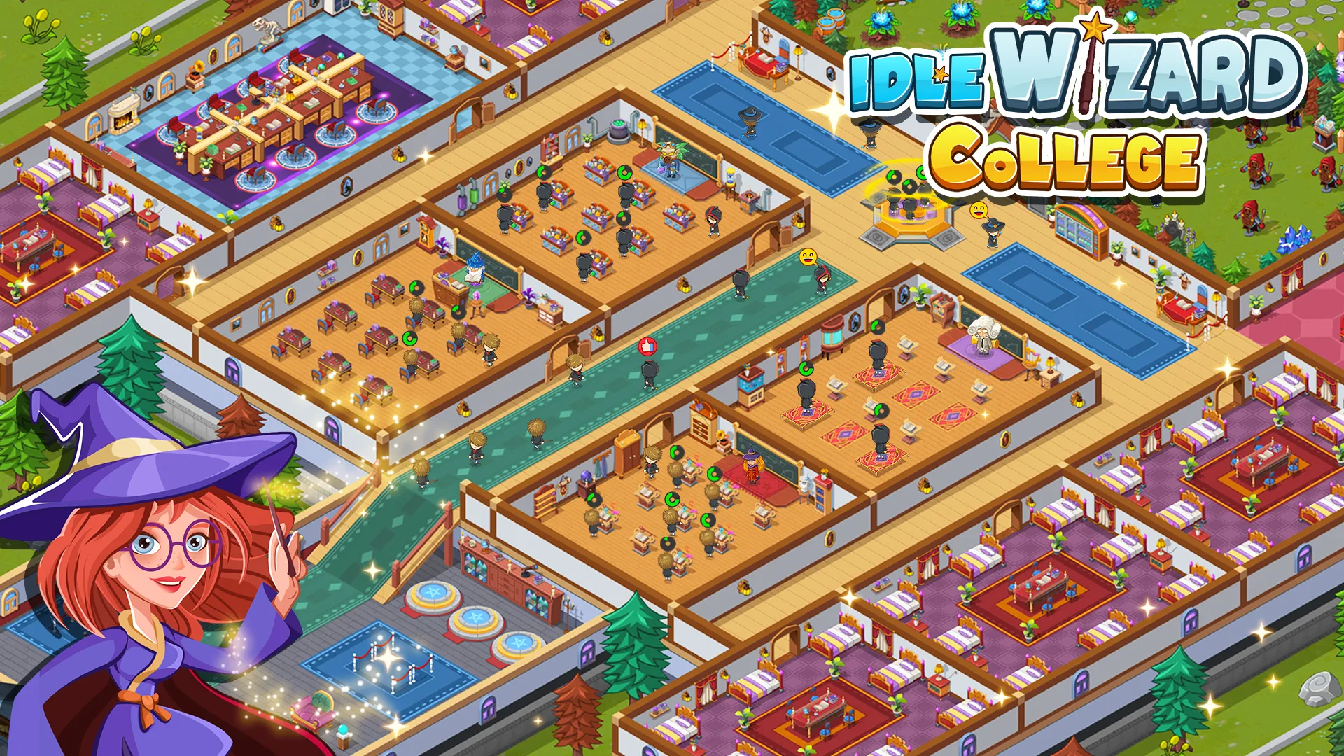 Idle Wizard College MOD APK