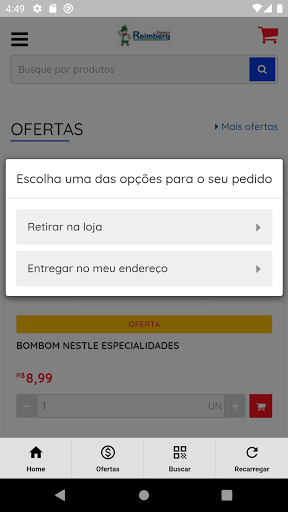 Android application Reimberg Drive screenshort