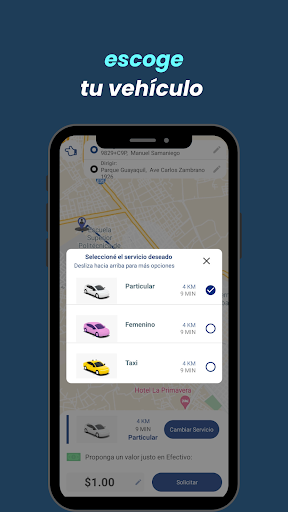 Quickly Pasajero Screen 3