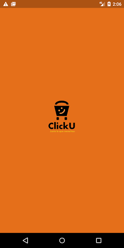 Android application ClickU Tienda Online screenshort