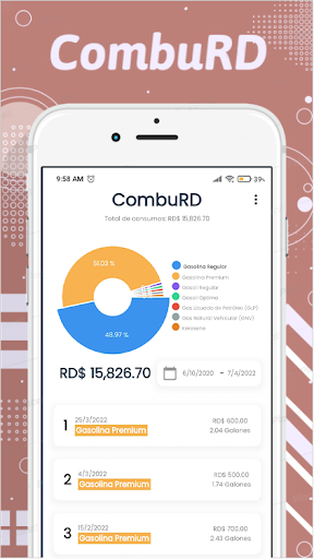 CombuRD - precios combustibles Screen 3