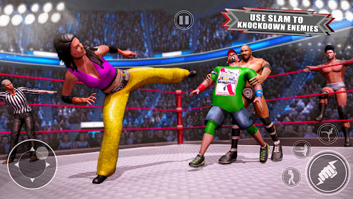 Wrestling Fighting Game: Women - Weather - games