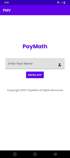 Android application PayMath - Online Program screenshort