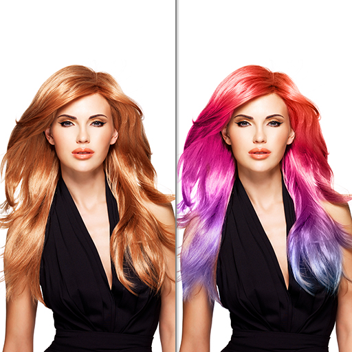 Recolor Photo Hair Colour  Icon