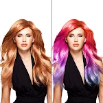 Cover Image of Descargar Coloración del cabello: cambiar el color del cabello de la foto  APK