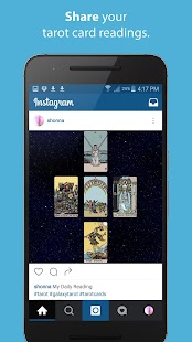 Galaxy Tarot Screenshot