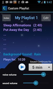 iSleep Easy Sleep Meditations for Insomnia Relief Screenshot