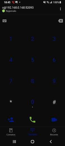 ClickIP Softphone Screen 3