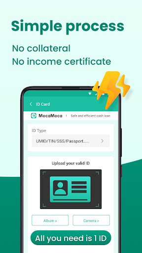 MocaMoca - Safe and fast loan Screenshot