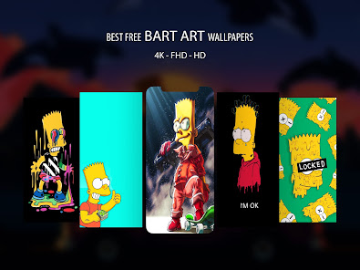 Screenshot 1 Bart Art Wallpaper HD FHD 4k android
