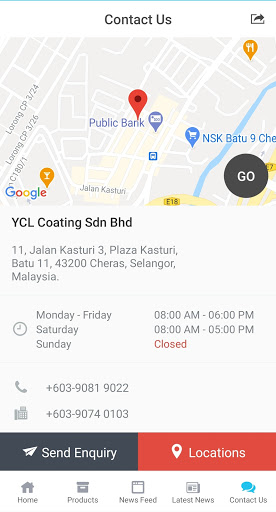 YCL Coating Sdn Bhd Screen 3