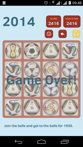 2014 Balls of the World Cup. Screen 3